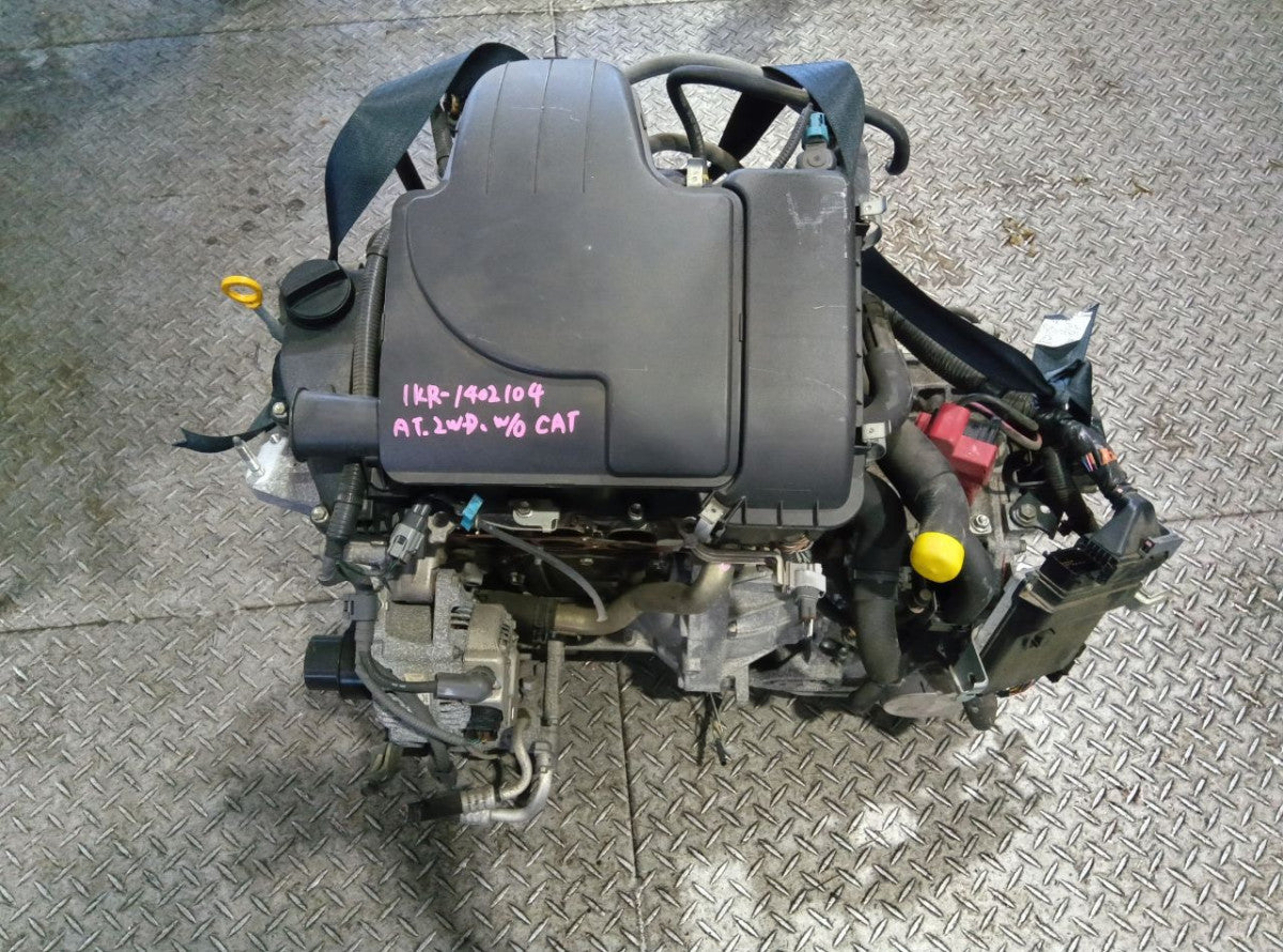 [USED ENGINE] TOYOTA VITZ KSP130 2013 1KR-FE FF AT 2WD #0403266011921