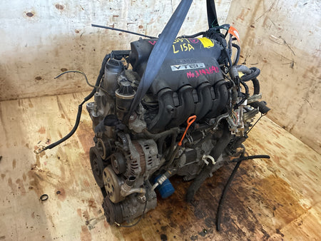 [USED ENGINE] HONDA MOBILIO SPIKE GK1 2005 L15A FF AT 2WD #0003267119685