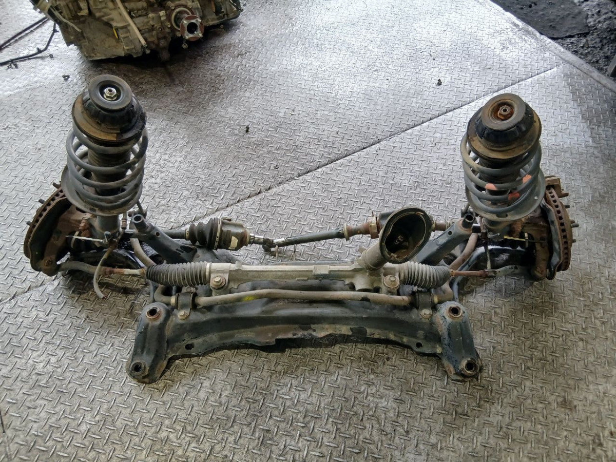 [F AXLE ASSY] TOYOTA BELTA NCP96 2007 2NZ-FE FF AT 4WD #0403264008237
