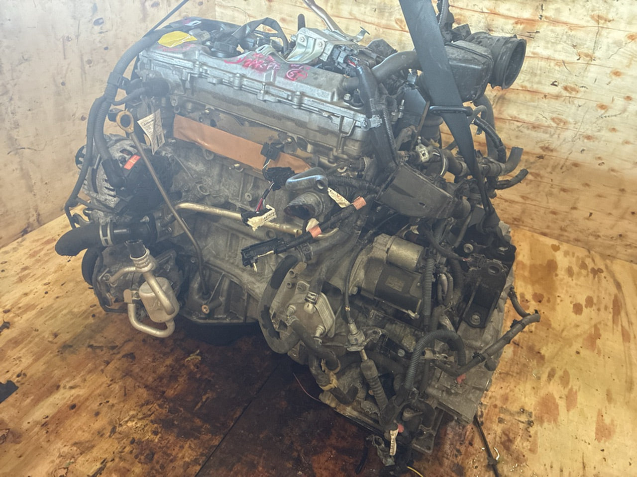 [USED ENGINE] TOYOTA VELLFIRE AGH30W 2017 2AR-FE FF AT 2WD #0003267119172