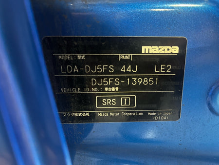 [CHOOSE PARTS] MAZDA DEMIO DJ5FS 2015 S5-DPTS FF AT 2WD #0451000000477