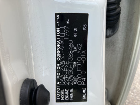 [CHOOSE PARTS] TOYOTA PRIUS ZVW30 2011 2ZR-FXE FF AT 2WD #0002002672022