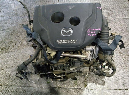 [USED ENGINE] MAZDA DEMIO DJ5FS 2014 S5-DPTS FF AT 2WD #0403269015647