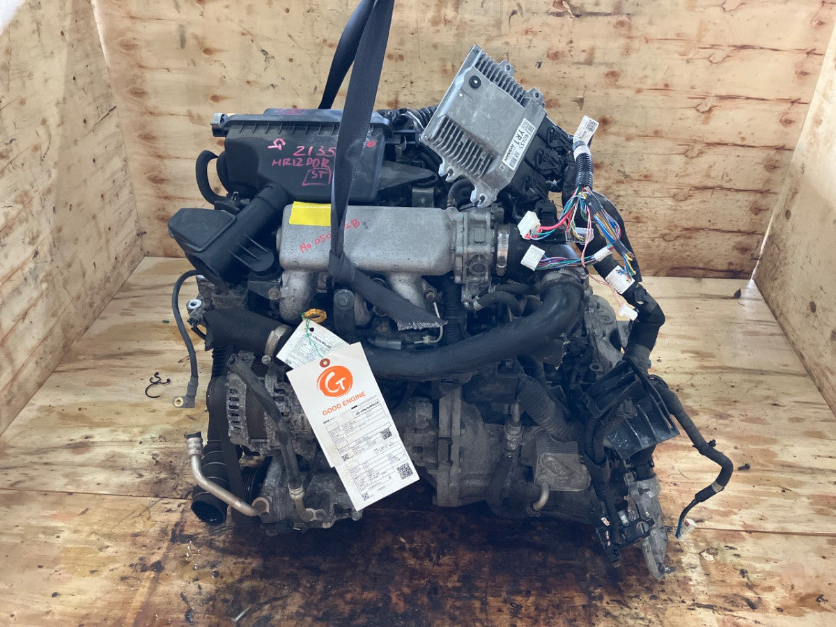[USED ENGINE] NISSAN NOTE E12 2014 HR12DDR FF AT 2WD #0003267124156