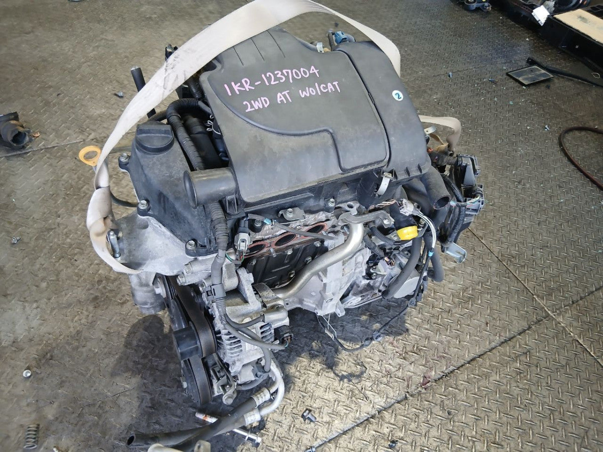 [USED ENGINE] TOYOTA VITZ KSP130 2011 1KR-FE FF AT 2WD #0403266010457