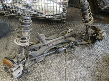 [F AXLE ASSY] TOYOTA VITZ KSP90 2009 1KR-FE FF AT 2WD #0403265009375