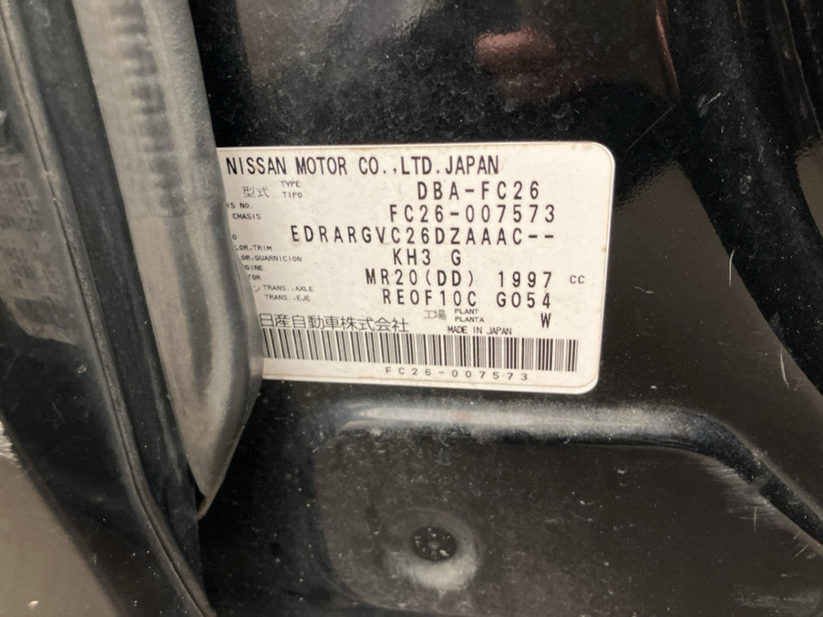 [CHOOSE PARTS] NISSAN SERENA FC26 2011 MR20DD FF AT 2WD #0002002672272