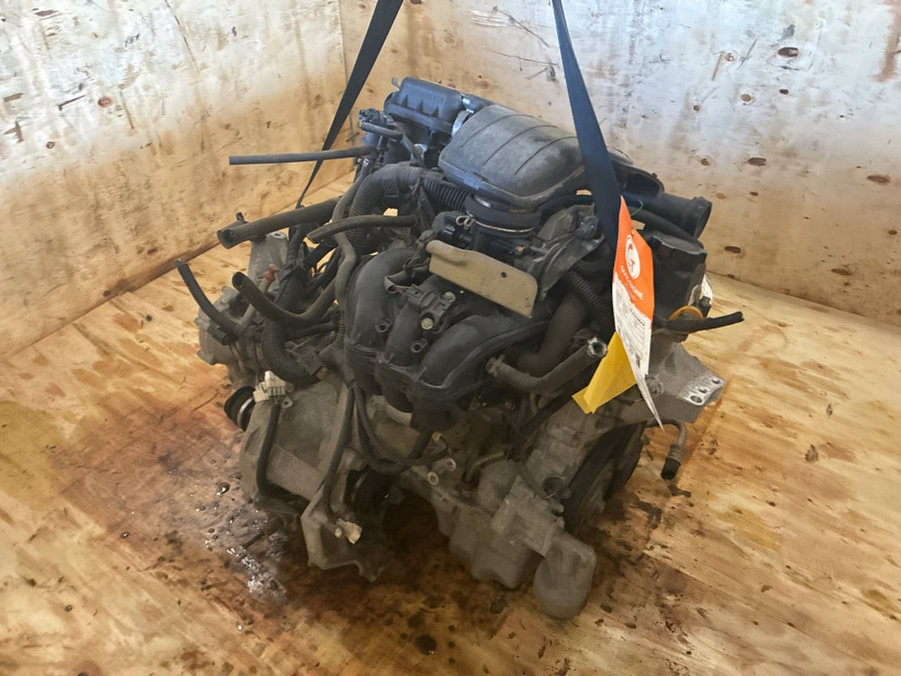 [USED ENGINE] TOYOTA PASSO KGC10 2006 1KR-FE FF AT 2WD #0003267119694