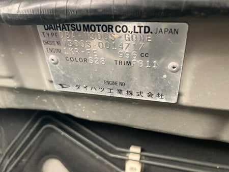 [CHOOSE PARTS] DAIHATSU BOON M300S 2007 1KR-FE FF AT 2WD #0001000015351