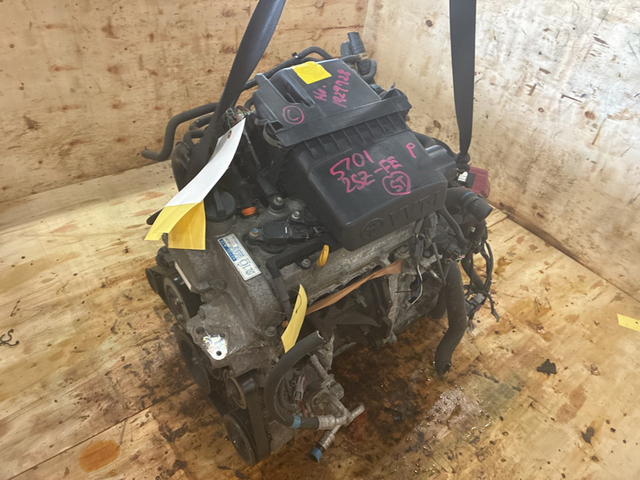 [USED ENGINE] TOYOTA VITZ SCP90 2007 2SZ-FE FF AT 2WD #0003267125755