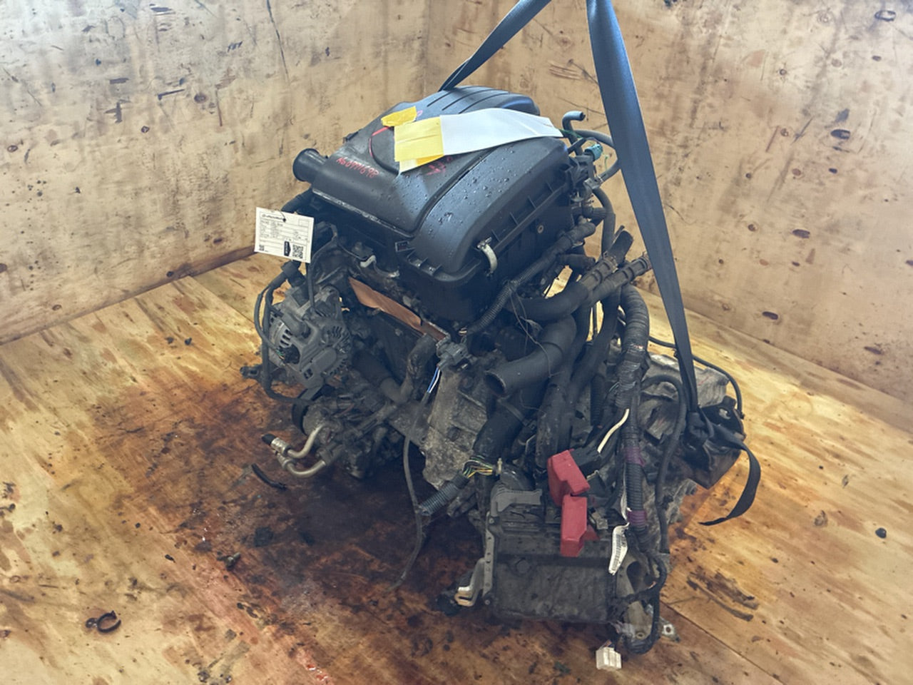 [USED ENGINE] TOYOTA VITZ KSP90 2009 1KR-FE FF AT 2WD #0003268131248