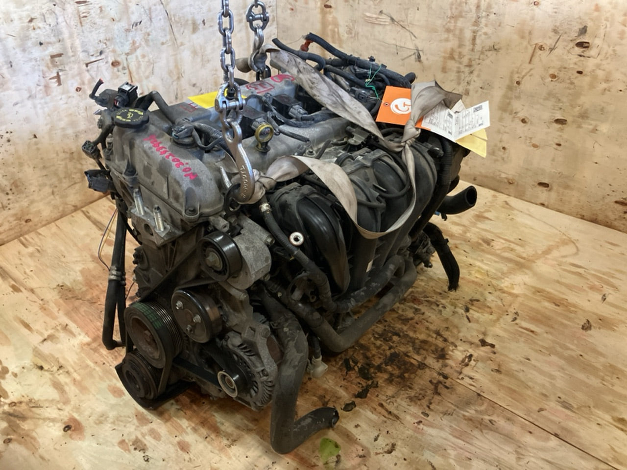 [USED ENGINE] MAZDA BIANTE CCEFW 2009 LF-VD FF AT 2WD #0003267114338