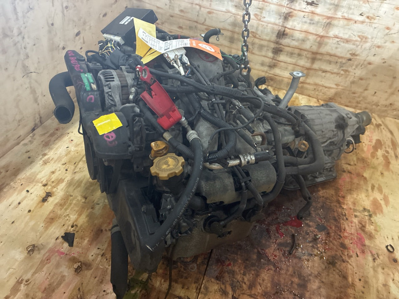 [USED ENGINE] SUBARU LEGACY B4 BL5 2007 EJ20 FF AT 4WD #0003267127486
