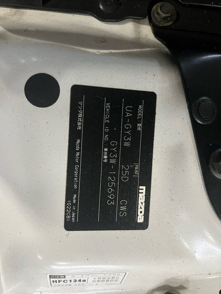 [CHOOSE PARTS] MAZDA ATENZA SPORT WAGON GY3W 2005 L3-VE FF AT 2WD #0451000000464
