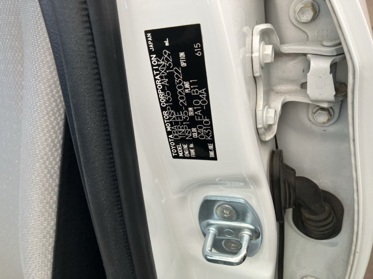 [CHOOSE PARTS] TOYOTA VITZ NSP135 2012 1NR-FE FF AT 4WD #0001000015926
