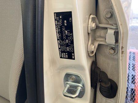 [CHOOSE PARTS] TOYOTA VITZ KSP130 2013 1KR-FE FF AT 2WD #0001000003957