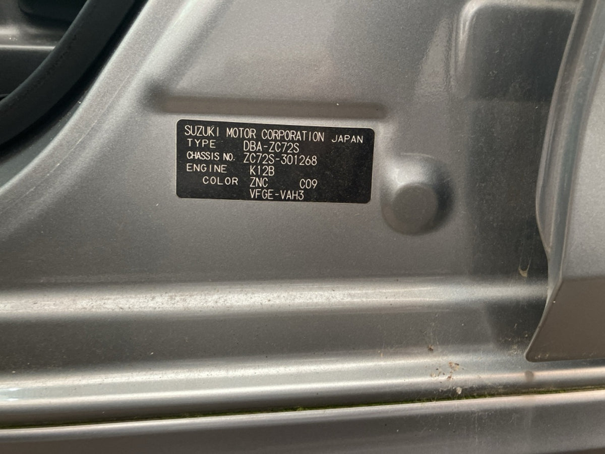 [CHOOSE PARTS] SUZUKI SWIFT ZC72S 2013 K12B FF AT 2WD #0002002661850