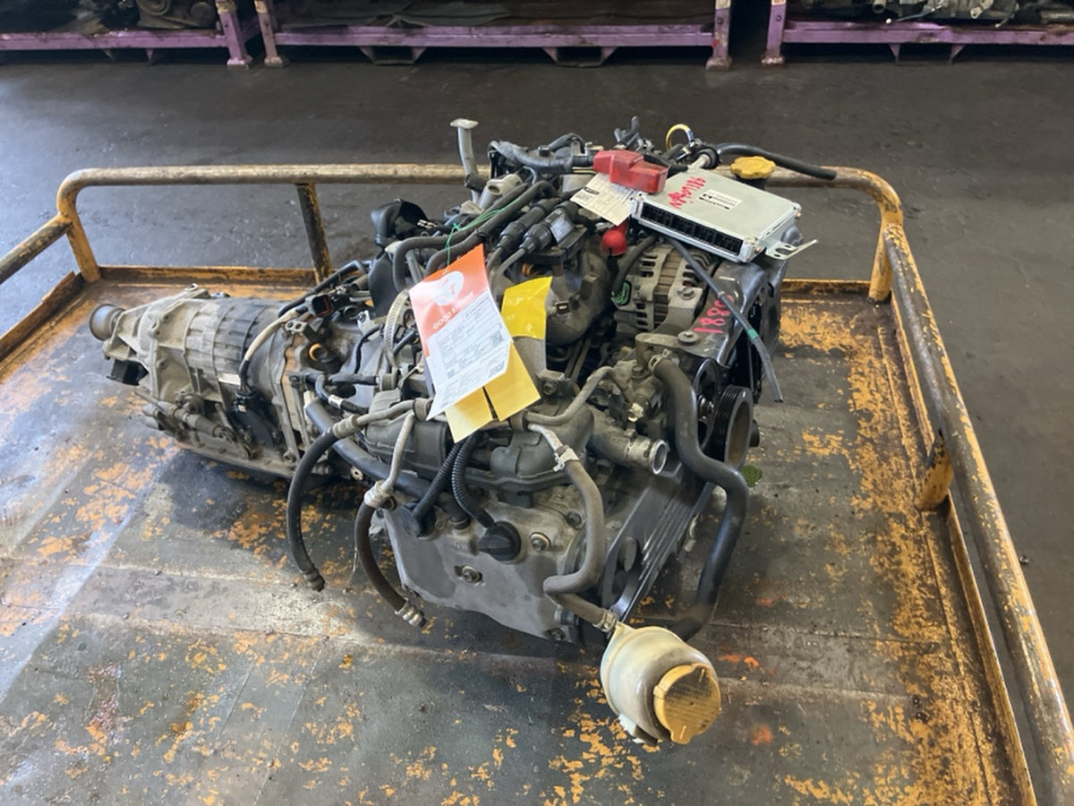 [USED ENGINE] SUBARU IMPREZA SPORTS WAGON GG3 2001 EJ15 FF AT 4WD #0003266112698