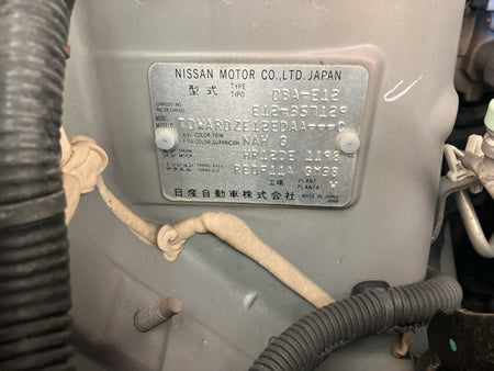 [CHOOSE PARTS] NISSAN NOTE E12 2015 HR12DE FF AT 2WD #0001000015297