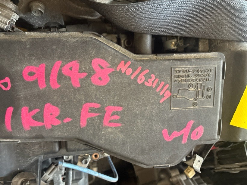 [USED ENGINE] TOYOTA PASSO M700A 2016 1KR-FE FF AT 2WD #0003269155090