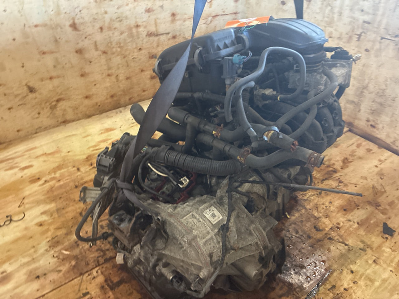 [USED ENGINE] TOYOTA VITZ KSP90 2009 1KR-FE FF AT 2WD #0003268130670