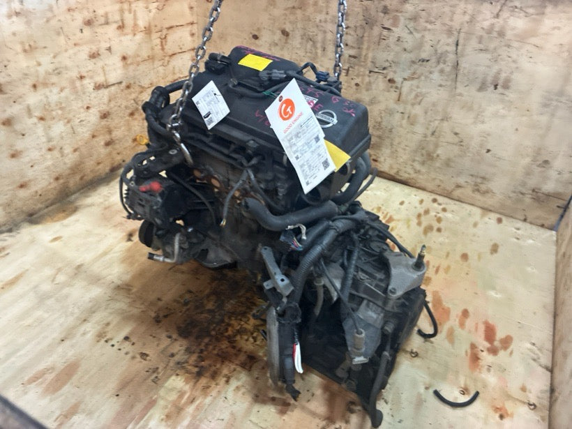 [USED ENGINE] NISSAN CUBE BZ11 2003 CR14DE FF AT 2WD #0003269155049