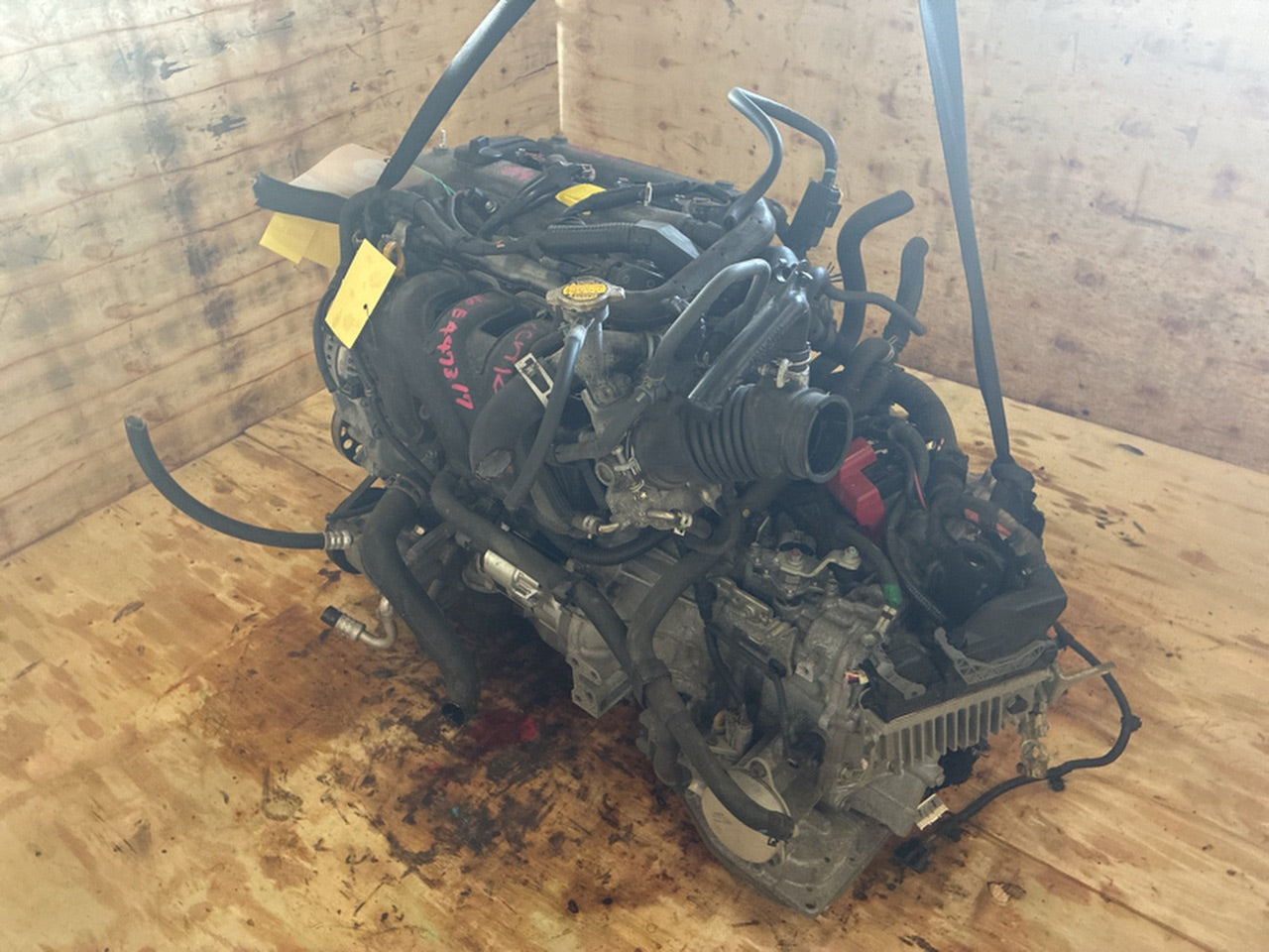 [USED ENGINE] TOYOTA SPADE NCP141 2013 1NZ-FE FF AT 2WD #0003267116667