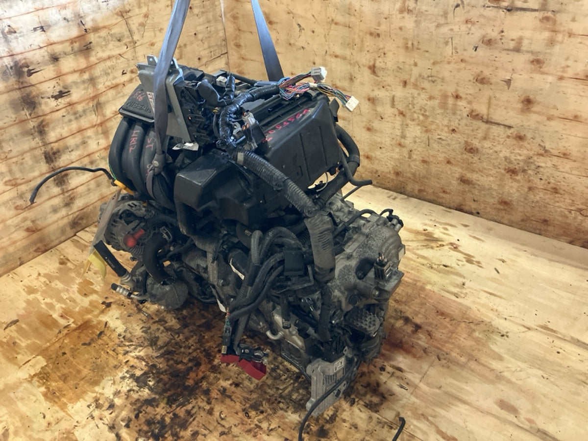 [USED ENGINE] NISSAN MARCH K13 2010 HR12DE FF AT 2WD #0003267116809