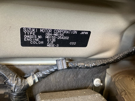 [CHOOSE PARTS] MITSUBISHI DELICA D:2 MB15S 2014 K12B FF AT 2WD #0002002672019
