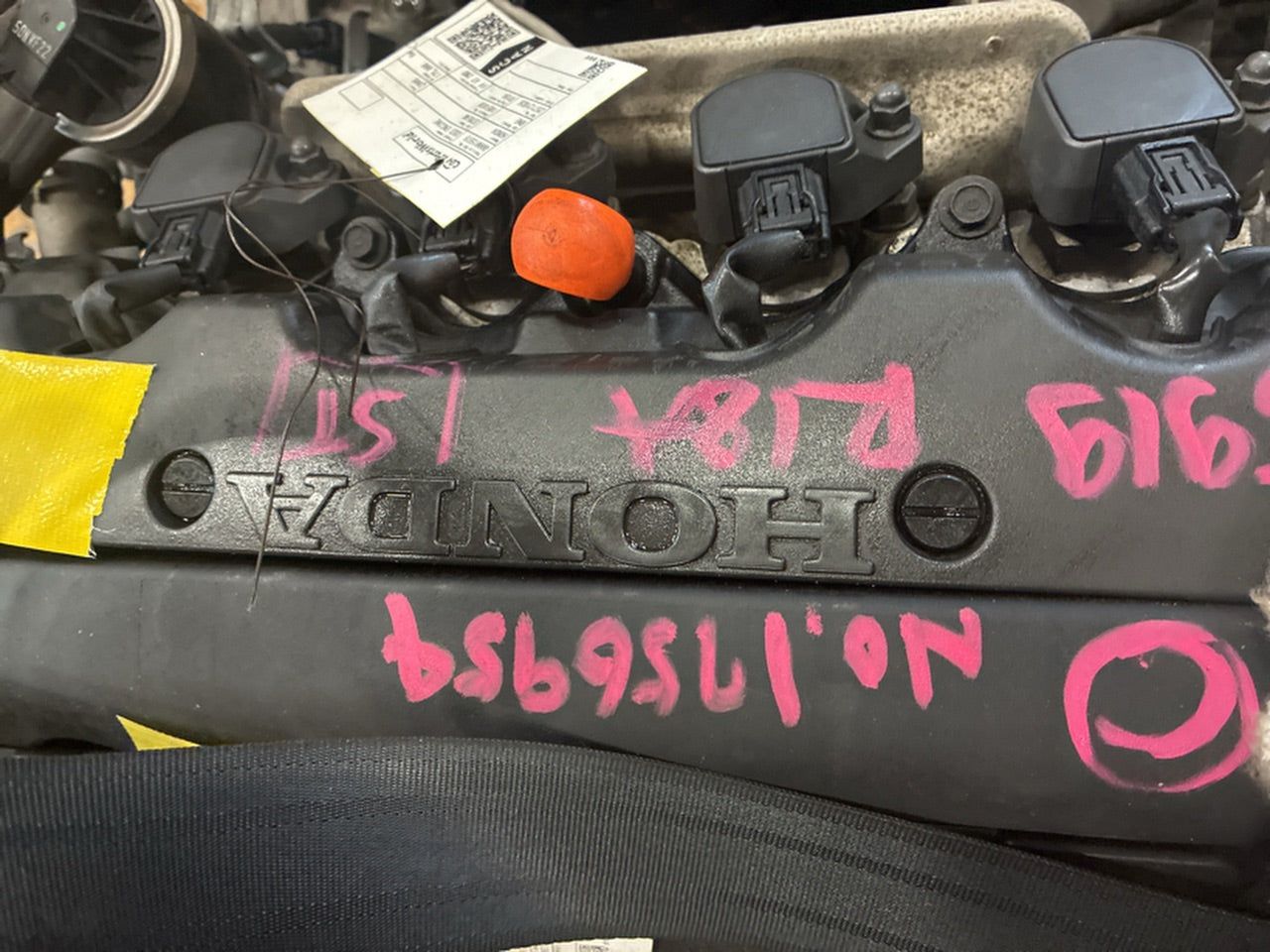 [USED ENGINE] HONDA STREAM RN6 2008 R18A FF AT 2WD #0003267121826