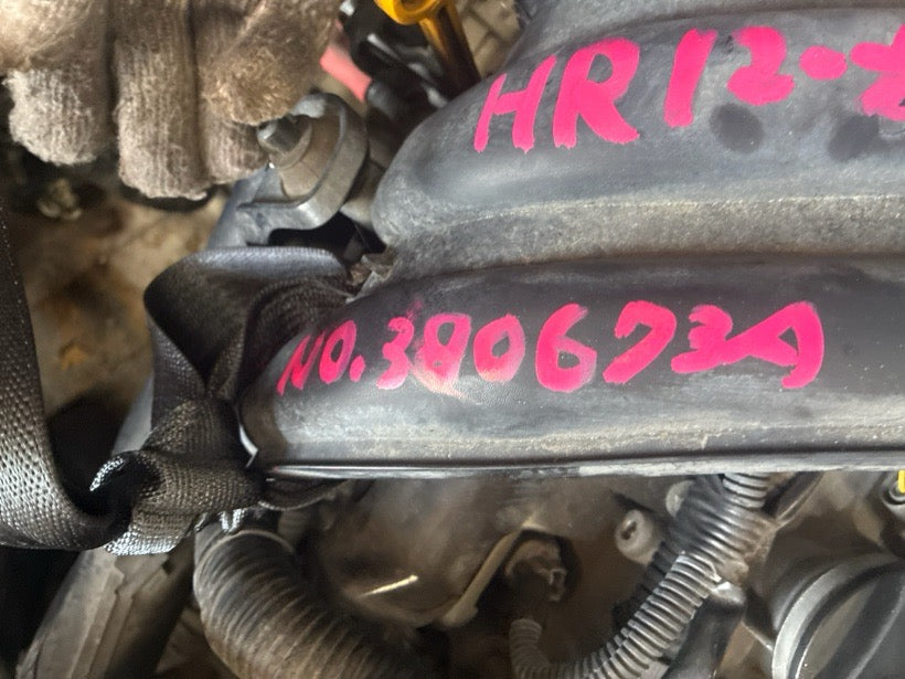 [USED ENGINE] NISSAN MARCH K13 2011 HR12DE FF AT 2WD #0003269151647