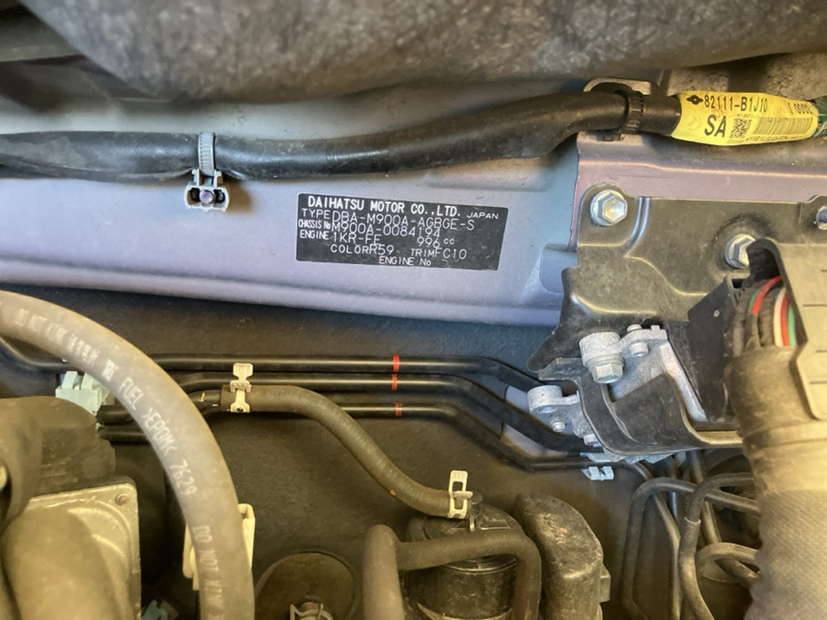[CHOOSE PARTS] TOYOTA ROOMY M900A 2017 1KR-FE FF AT 2WD #0001000016072