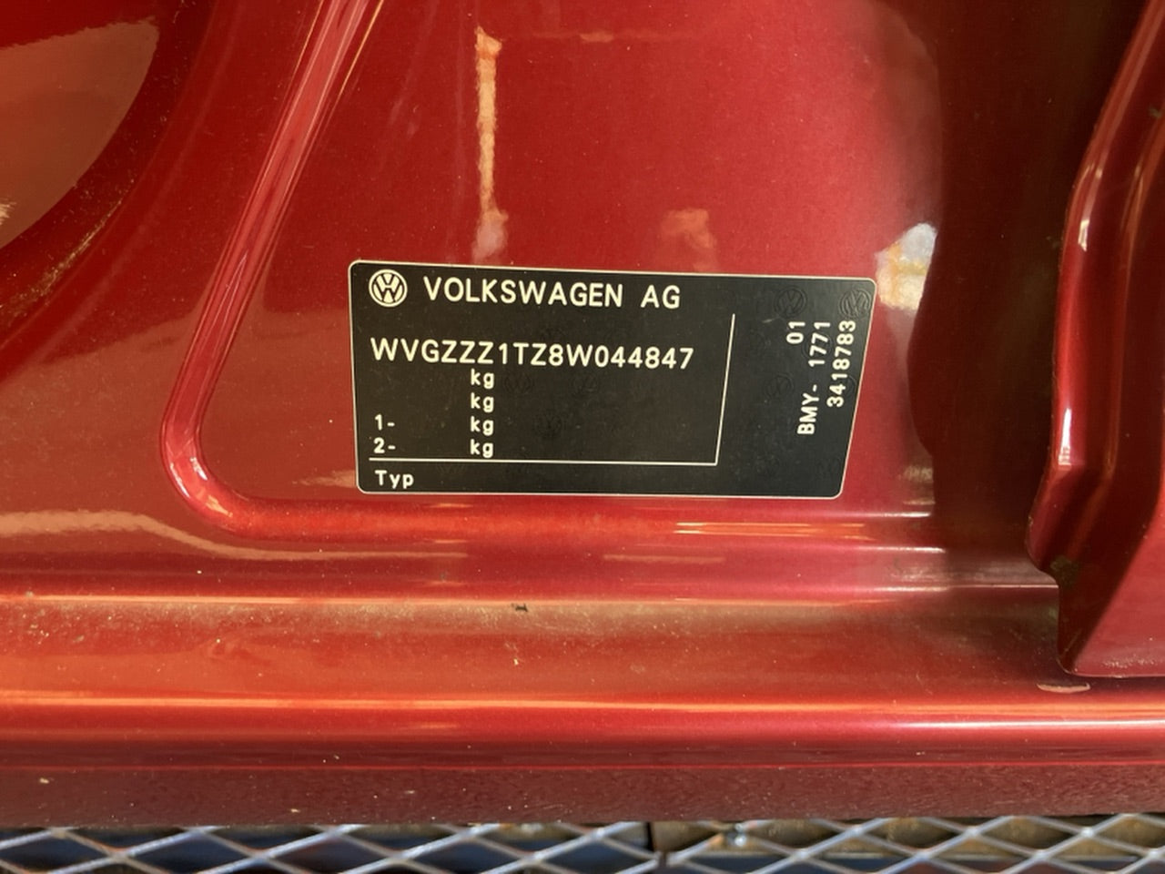 [CHOOSE PARTS] VOLKSWAGEN GOLF TOURAN 1TBMY 2007 BMY FF AT 2WD #0001000013344