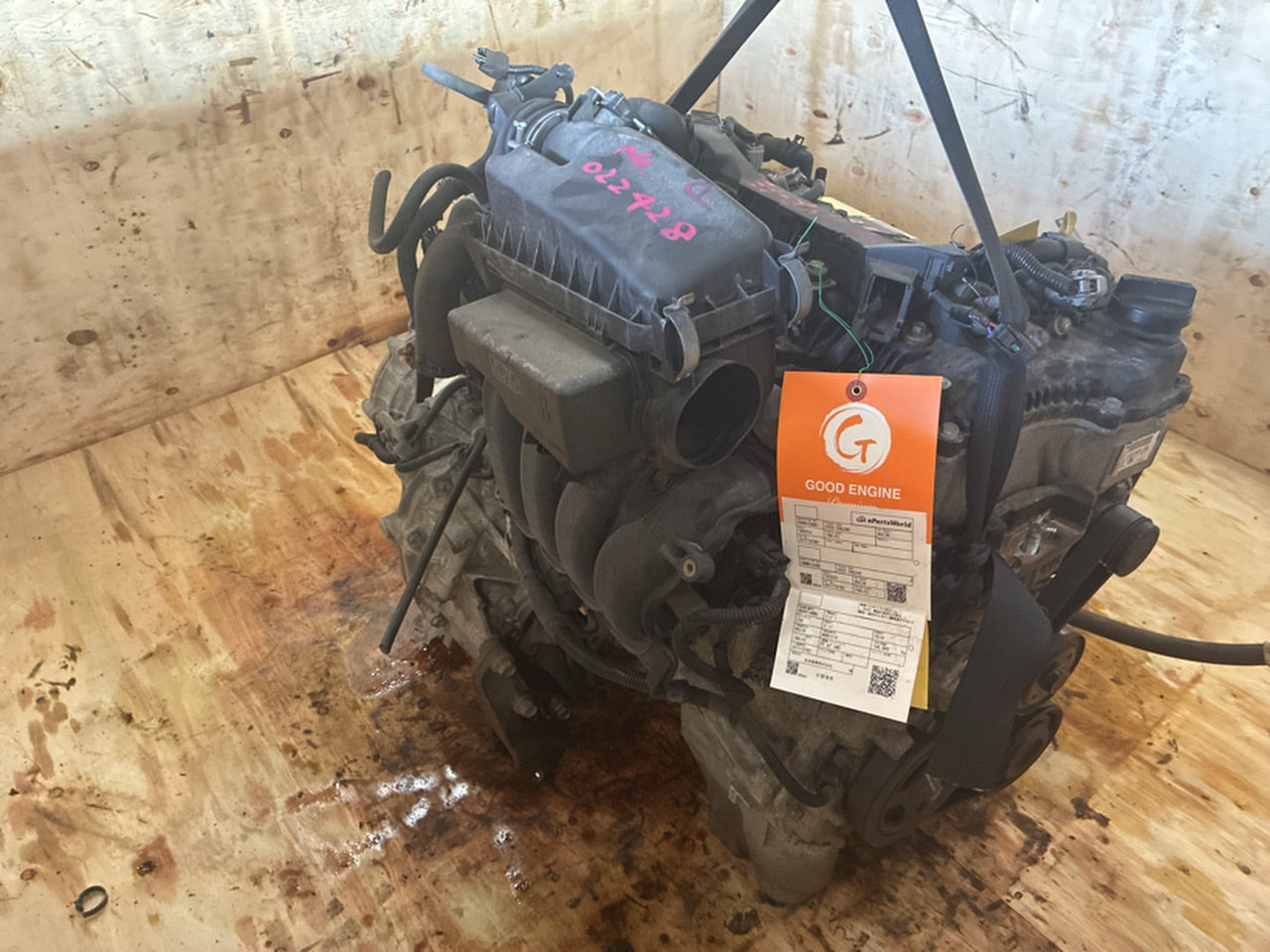 [USED ENGINE] TOYOTA PASSO NGC30 2010 1NR-FE FF AT 2WD #0003267119702