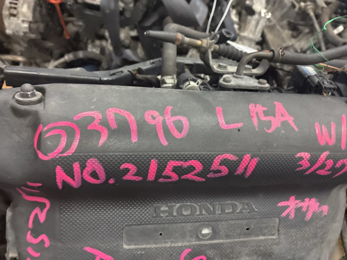 [USED ENGINE] HONDA MOBILIO GB1 2005 L15A FF AT 2WD #0003263056406
