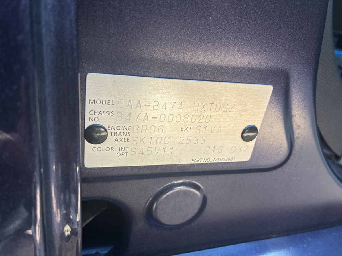 [REAR GATE] NISSAN ROOX B47A  BR06 FF AT 4WD #0003263048708