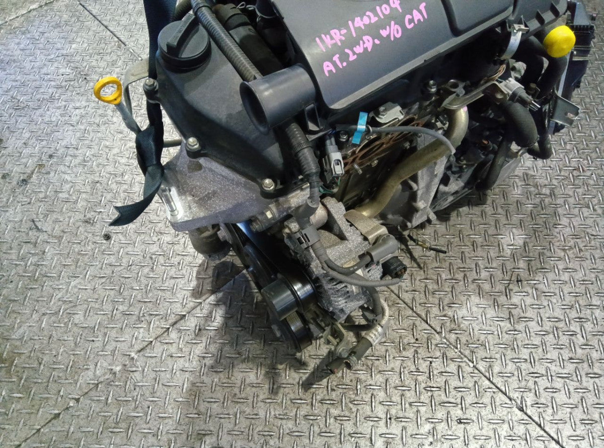 [USED ENGINE] TOYOTA VITZ KSP130 2013 1KR-FE FF AT 2WD #0403266011921