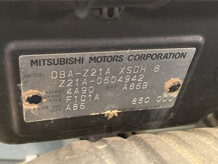 [CHOOSE PARTS] MITSUBISHI COLT Z21A 2008 4A90 FF AT 2WD #0001000014863
