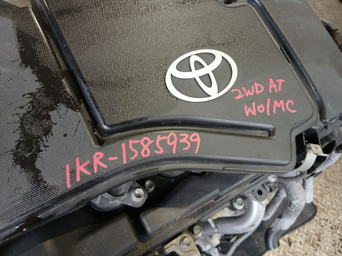 [USED ENGINE] TOYOTA VITZ KSP130 2015 1KR-FE FF AT 2WD #0403268015410