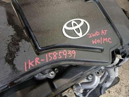 [USED ENGINE] TOYOTA VITZ KSP130 2015 1KR-FE FF AT 2WD #0403268015410