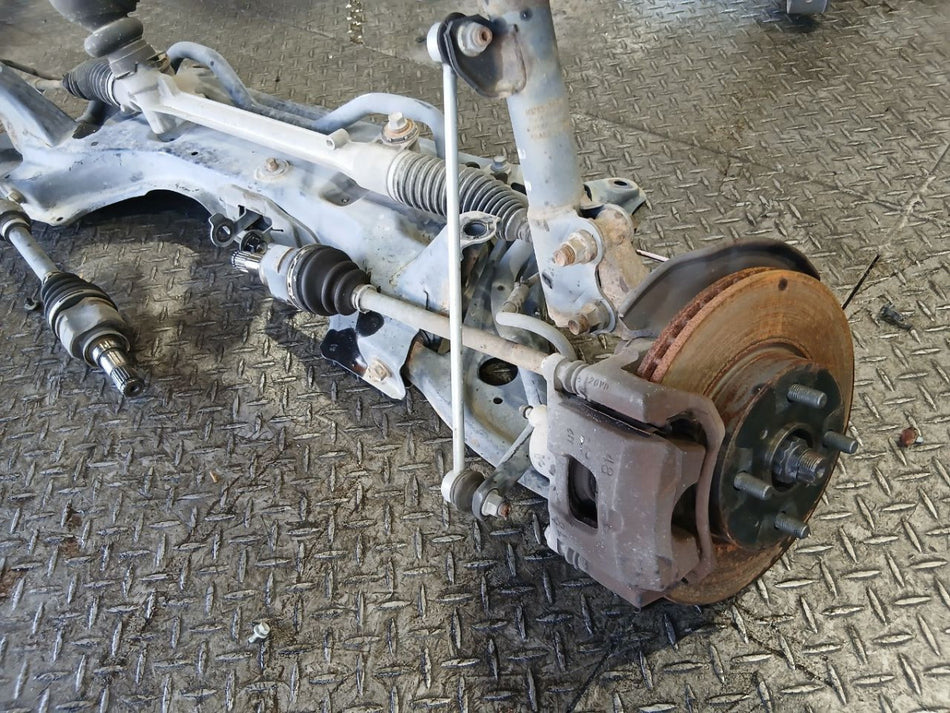[F AXLE ASSY] TOYOTA VITZ KSP130 2011 1KR-FE FF AT 2WD #0403267013425