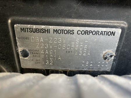 [CHOOSE PARTS] MITSUBISHI COLT PLUS Z23W 2009 4A91 FF AT 2WD #0002002672197