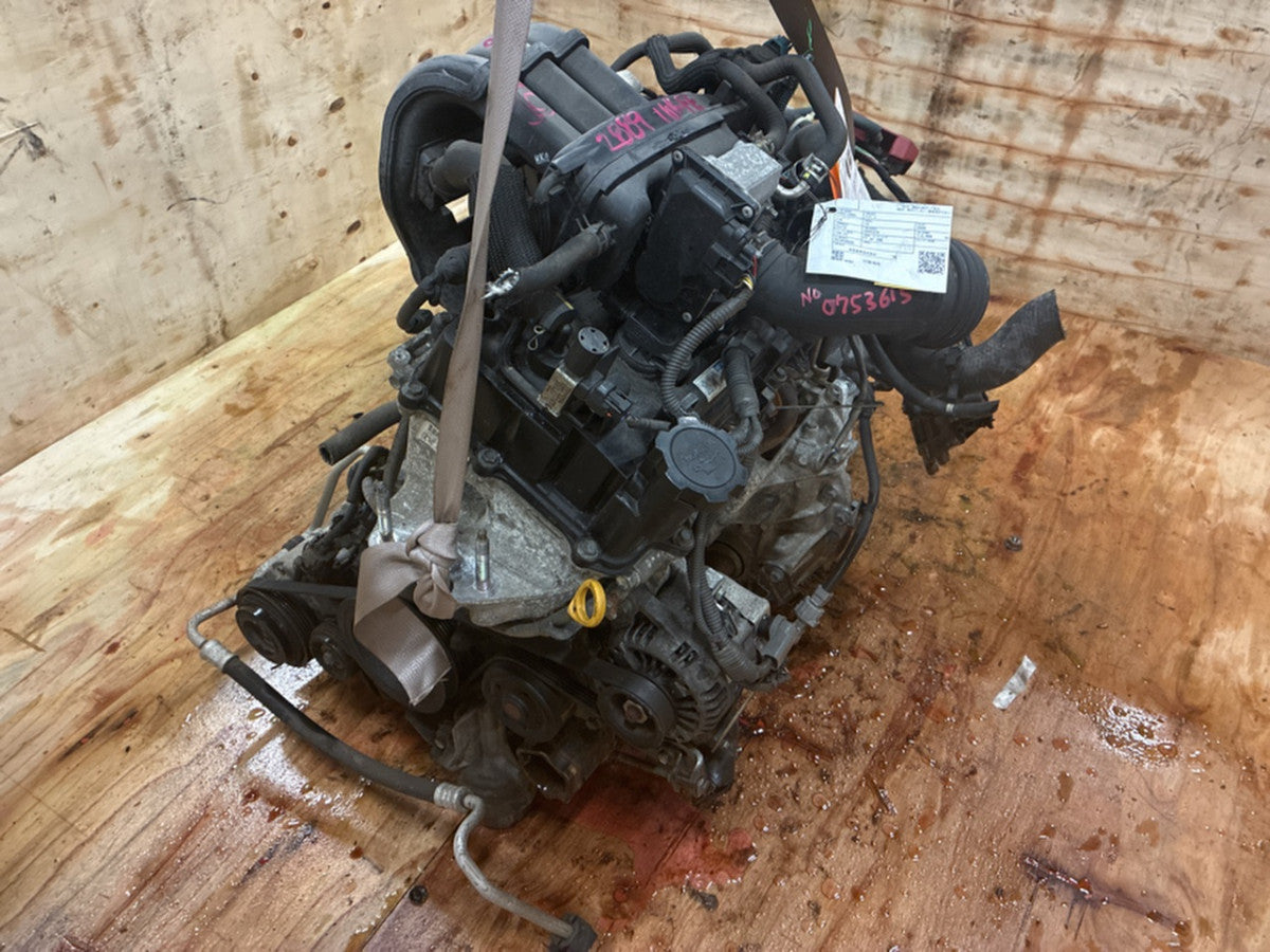 [USED ENGINE] TOYOTA iQ KGJ10 2008 1KR-FE FF AT 2WD #0003263058626
