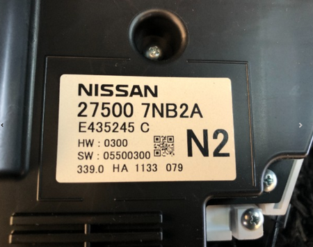 [AIR CONDITIONER PANEL] NISSAN ROOX B47A  BR06 FF AT 4WD #0003263048715