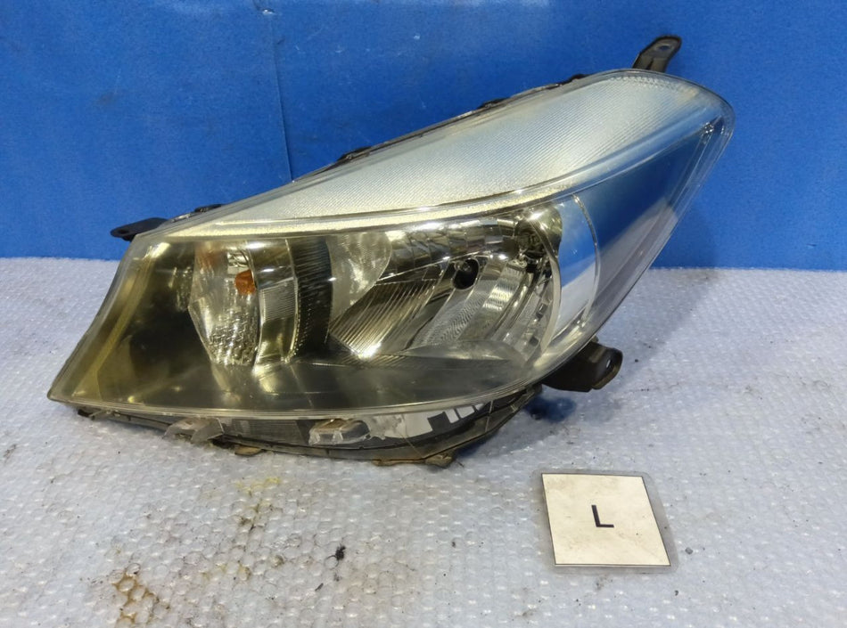 [HEADLIGHT ASSY LH] TOYOTA VITZ KSP130 2011 1KR-FE FF AT 2WD #0403267013924
