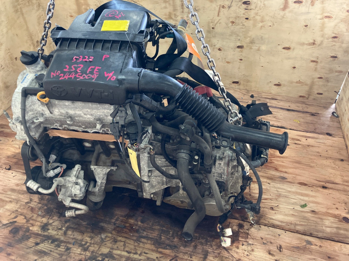 [USED ENGINE] TOYOTA RACTIS SCP100 2009 2SZ-FE FF AT 2WD #0003266104170