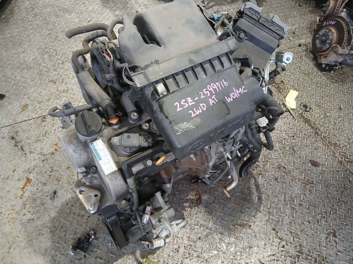 [USED ENGINE] TOYOTA VITZ SCP90 2010 2SZ-FE FF AT 2WD #0403267013834