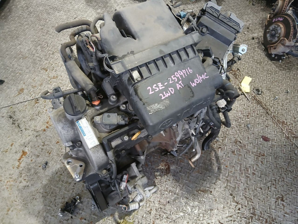 [USED ENGINE] TOYOTA VITZ SCP90 2010 2SZ-FE FF AT 2WD #0403267013834