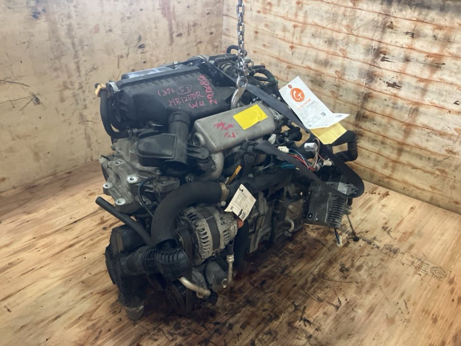 [USED ENGINE] NISSAN NOTE E12 2014 HR12DDR FF AT 2WD #0003266097750