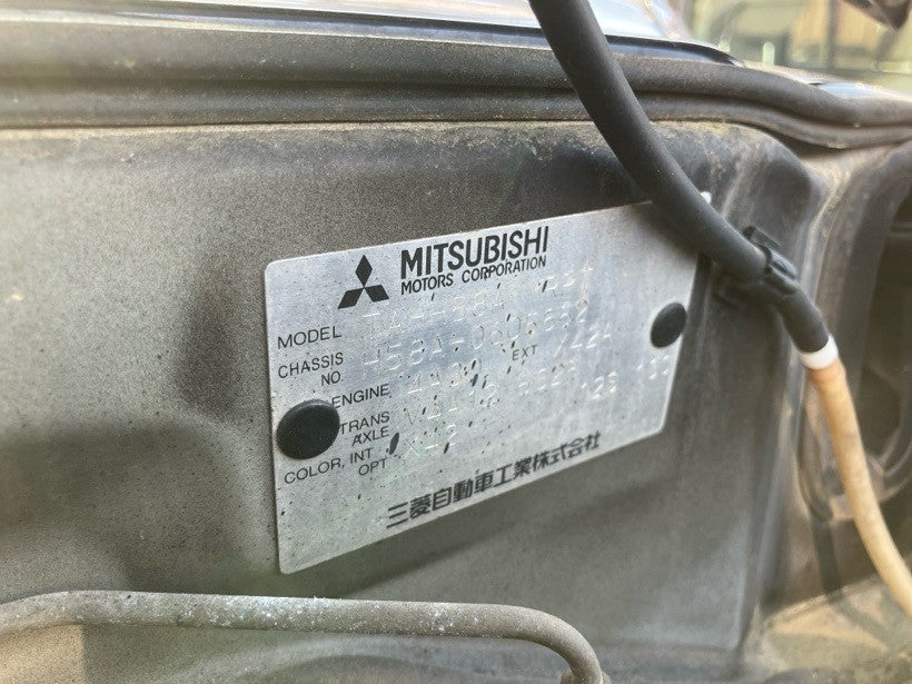 [CHOOSE PARTS] MITSUBISHI PAJERO MINI H58A  4A30 FF AT 4WD #0001000003943
